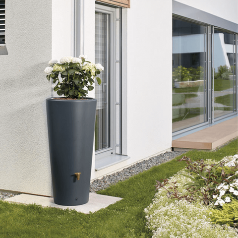 Image of Regenton Vaso met Plantenbak 220 liter