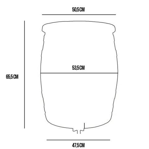 Image of Green Deal Roto Houtlook Grijs 120 liter