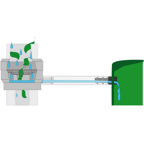 Image of Regenton Vulautomaat en Bladvanger 60 - 100 mm