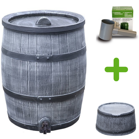 Image of Green Deal Roto Houtlook Grijs 120 liter