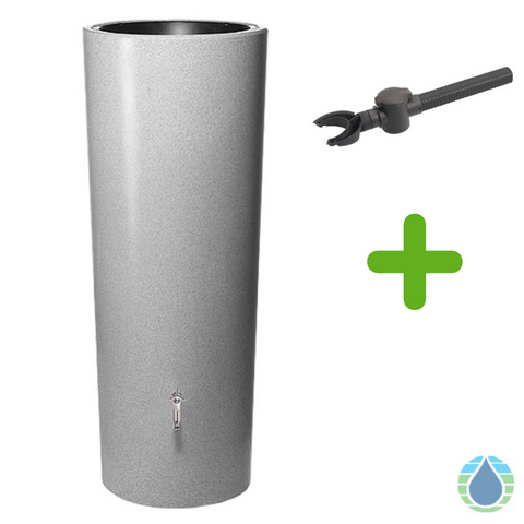 Image of Premium Deal - 2 in 1 Stone - 350 Liter - Silver