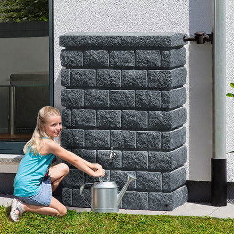 Image of Regenton Rocky Junior Antraciet 300 liter