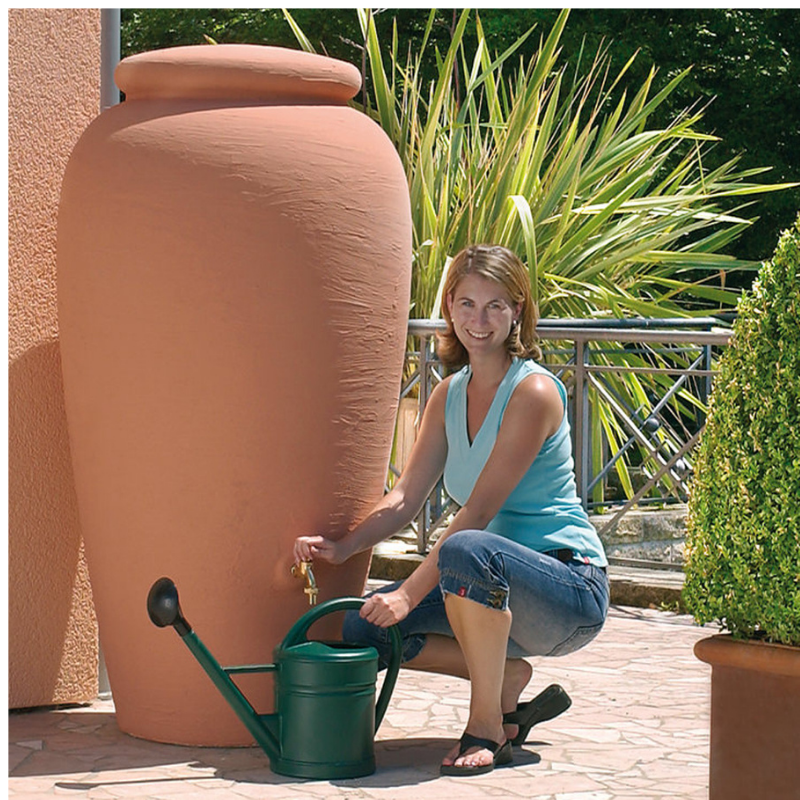 Regenton Amphore Terracotta