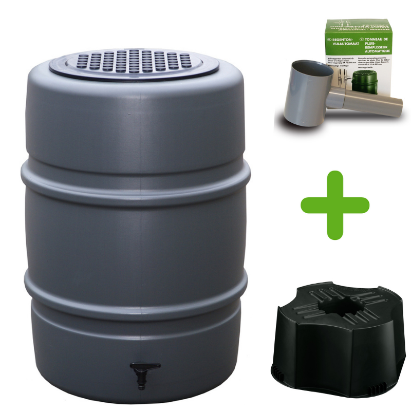 Green Deal Harcostar Antraciet 168 liter