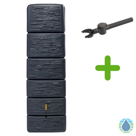 Premium Deal - Slim Decor - 300 Liter - Stone